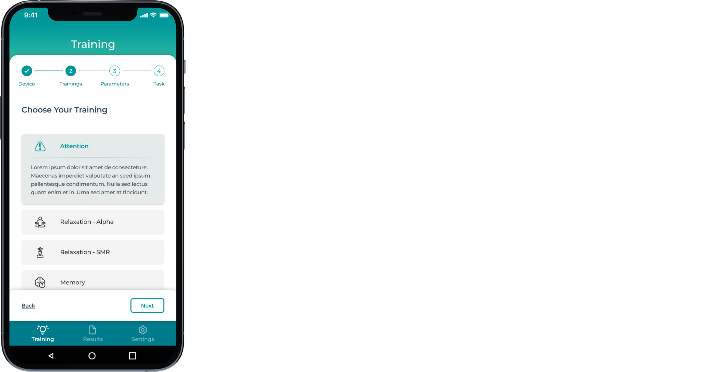 BrainGoMo Smartphone App